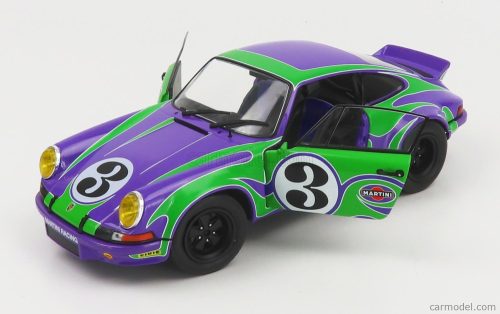 PORSCHE  911 RSR COUPE N 3 HAPPY TRIBUTE 1973  PURPLE GREEN