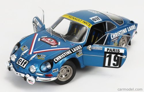 ALPINE A110 ALPINE 1600SC N 19 RALLY MONTECARLO 1976 M.MOUTON - F.CONCONI