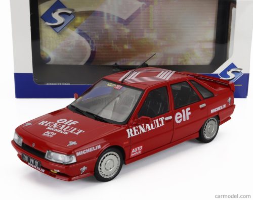 RENAULT  R21 MKI TURBO SPEED RECORD THE VITESSE SUR GLACE 1988 - RECORD ON THE ICE  RED