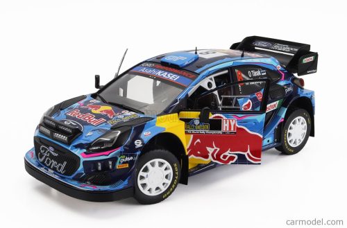 FORD ENGLAND  PUMA RALLY1 TEAM RED BULL FORD WORLD RALLY M-SPORT N 8 WINNER RALLY SWEDEN 2023 OTT TANAK - MARTIN JARVEOJA  BLUE YELLOW RED