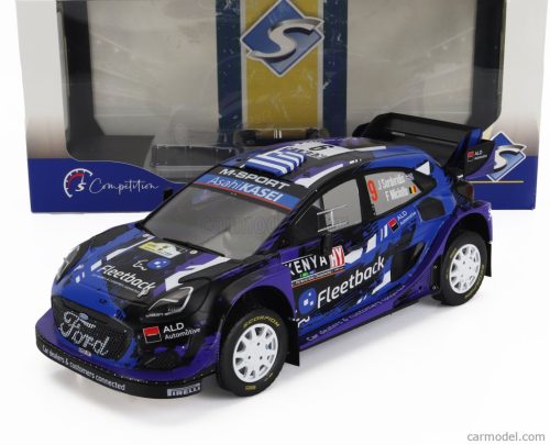 FORD ENGLAND  PUMA RALLY1 TEAM M-SPORT FORD WRT N 9 RALLY SAFARI KENIA 2022 JOURDAN SERDERIDIS - FREDERIC MICLOTTE  PURPLE BLACK BLUE