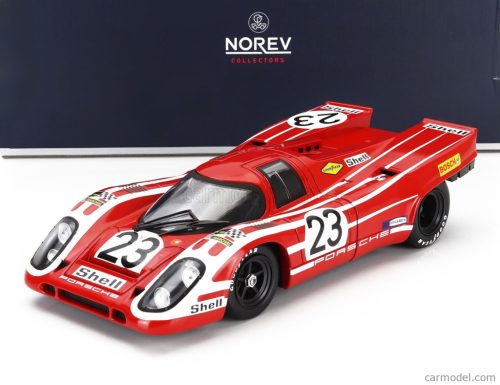 PORSCHE  917K 4.9L TEAM SALZBURG N 23 WINNER 24h LE MANS 1970 HANS HERRMANN - RICHARD ATTWOOD  RED WHITE