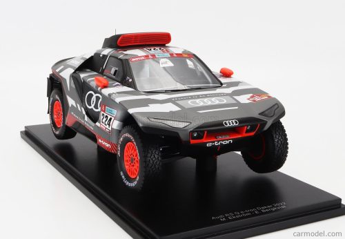 AUDI  Q E-TRON RS TEAM AUDI SPORT N 224 RALLY DAKAR 2022 M.EKSTROM - E.BERGKVIST  GREY SILVER BLACK