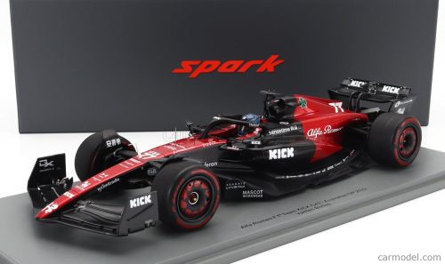 ALFA ROMEO  F1  C43 TEAM STAKE N 77 AUSTRALIAN GP 2023 VALTTERI BOTTAS  BLACK RED