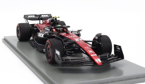 ALFA ROMEO  F1  C43 TEAM STAKE N 24 AUSTRALIAN GP 2023 GUANYU ZHOU  BLACK RED