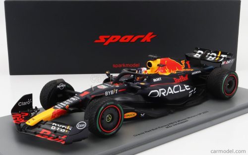 RED BULL  F1  RB19 TEAM ORACLE RED BULL RACING N 1 WORLD CHAMPION WINNER MONACO GP 2023 MAX VERSTAPPEN  MATT BLUE