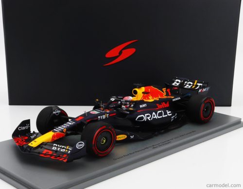 RED BULL  F1  RB19 TEAM ORACLE RED BULL RACING N 1 WORLD CHAMPION (40th CAREER VICTORY) WINNER SPAIN GP 2023 MAX VERSTAPPEN