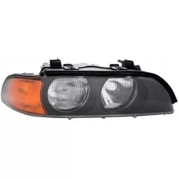   BMW E39 sedan touring ÚJ jobb első fényszóró lámpa - sárga indexes
