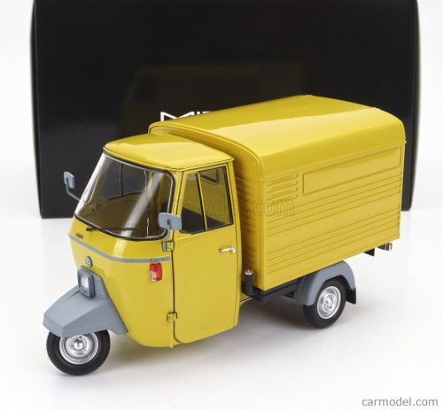 PIAGGIO  APE P501 VAN CLOSED 1979 - CON VETRINA - WITH SHOWCASE  GIALLO TEXAS - YELLOW