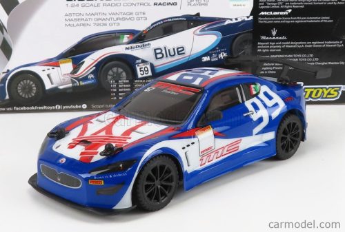 MASERATI  GRANTURISMO GT3 N 99 RACING 2015  BLUE WHITE