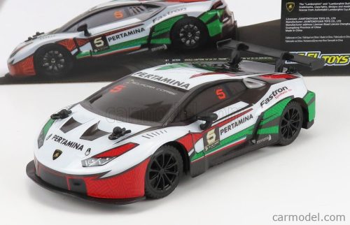 LAMBORGHINI  HURACAN GT3 N 5 RACING 2019  WHITE GREEN RED - RC