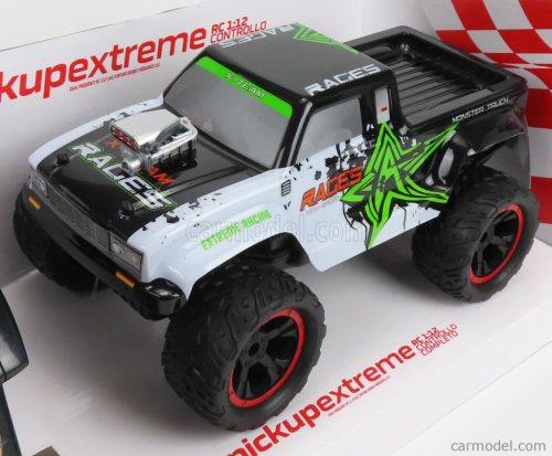 EXTREME  X-TEAM PICK-UP BIGFOOT MONSTER 4X4 TRUCK 2019  WHITE GREEN BLACK