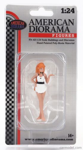 FIGURES  COSPLAY GIRL 2  BEIGE WHITE ORANGE