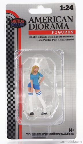 FIGURES  COSPLAY GIRL 3  2 TONE BLUE