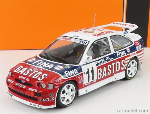 FORD ENGLAND  ESCORT RS COSWORTH BASTOS N 11 RALLY YPRES 1995 M.DUEZ - D.GRATALOUP