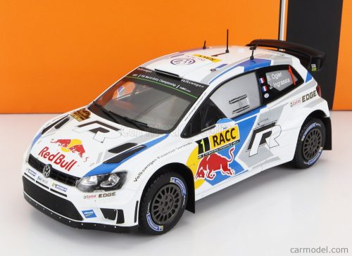 VOLKSWAGEN  POLO R WRC RED BULL N 1 RALLY CATALUNYA 2014 S.OGIER - J.INGRASSIA