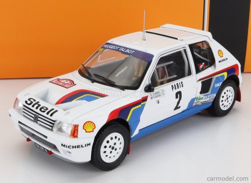 PEUGEOT  205 T16 N 2 RALLY MONTECARLO 1985 A.VATANEN - T.HARRYMAN