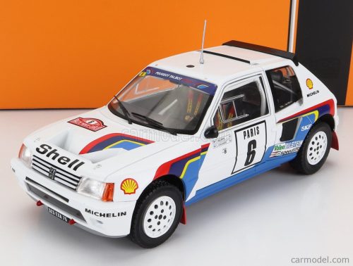 PEUGEOT  205 T16 N 6 RALLY MONTECARLO 1985 T.SALONEN - S.HARJANNE