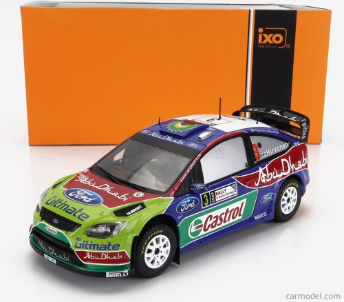 FORD ENGLAND  FOCUS RS WRC09 N 3 2nd RALLY SARDINIA ITALY 2009 M.HIRVONEN - J.LEHTINEN