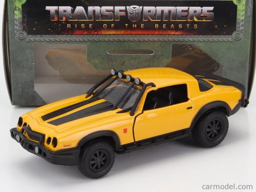 CHEVROLET  CAMARO COUPE 1977 - BUMBLEBEE TRANSFORMERS V L'ULTIMO CAVALIERE  YELLOW BLACK