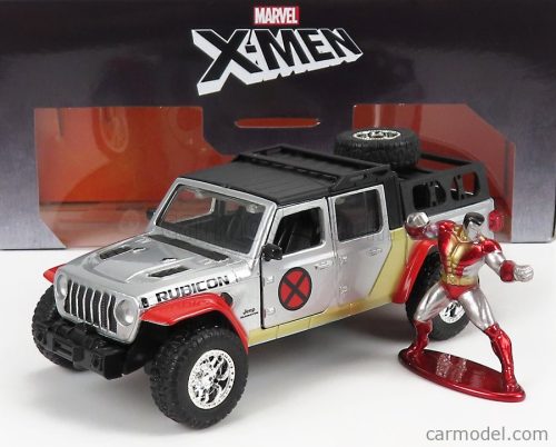 JEEP  GLADIATOR PICK-UP 2021 - WITH X-MEN FIGURE  SILVER