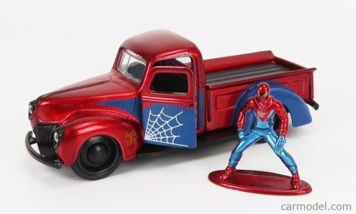 FORD USA  PICK-UP WITH SPIDERMAN FIGURE 1941  RED BLUE