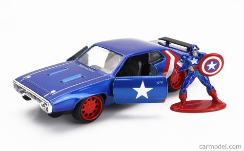 PLYMOUTH - GTX WITH CAPTAIN AMERICA FIGURE 1972