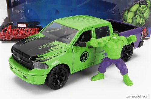 DODGE  RAM 1500 PICK-UP WITH HULK FIGURE MARVEL AVENGERS 2014