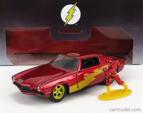 CHEVROLET  CAMARO COUPE 1973 - WITH THE FLASH FIGURE  RED MET YELLOW
