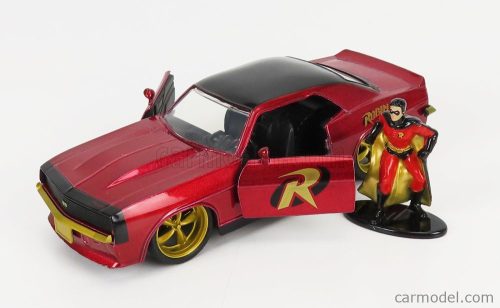 CHEVROLET  CAMARO COUPE WITH ROBIN FIGURE 1969  RED
