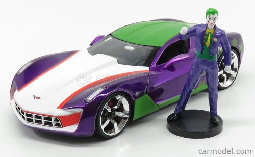 CHEVROLET  CORVETTE STINGRAY WITH JOKER FIGURE 2009