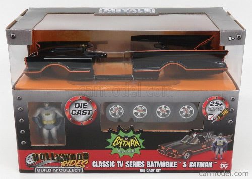 BATMAN  BATMOBILE WITH BATMAN FIGURES 1966  BLACK