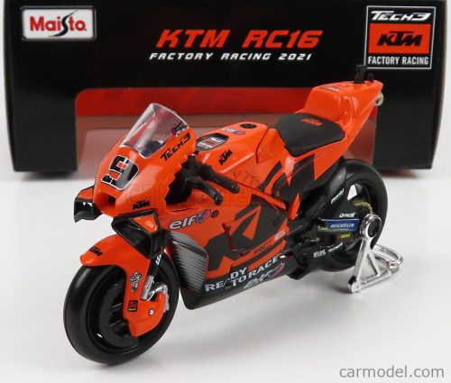 KTM  RC16 TECH3 KTM FACTORY RACING TEAM N 9 MOTOGP 2021 DANILO PETRUCCI  ORANGE BLACK