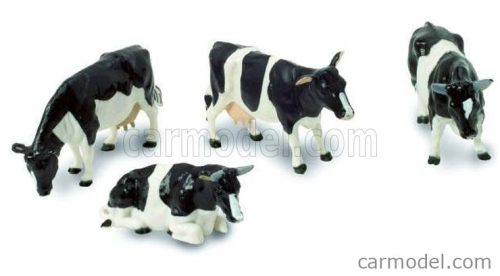 ACCESSORIES  COWS - MUCCHE FRISONE  WHITE BLACK