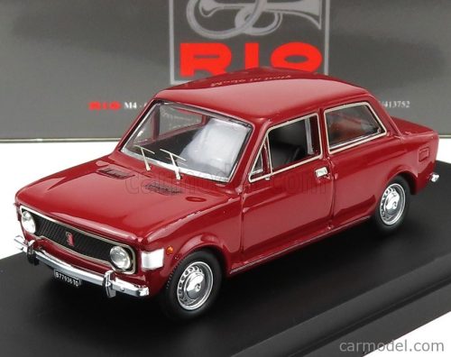 FIAT  128 2-DOORS 1969  SPORT RED