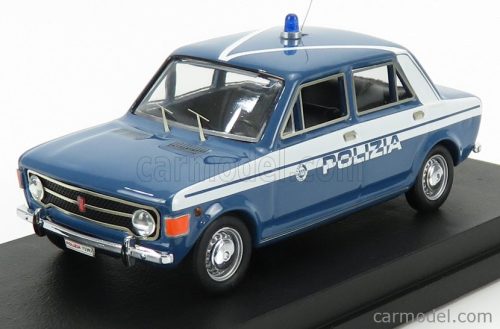 FIAT  128 4 PORTE POLIZIA STRADALE 1970  LIGHT BLUE WHITE