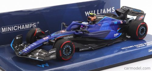 WILLIAMS  F1  FW45 TEAM WILLIAMS RACING N 2 SEASON 2023 LOGAN SARGEANT  BLUE