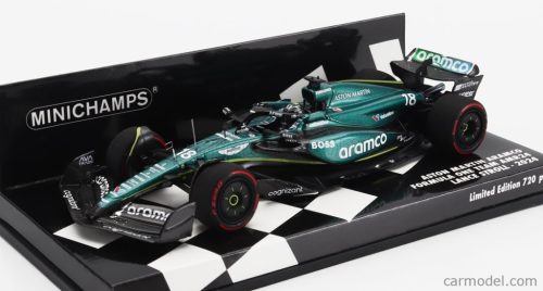 ASTON MARTIN  F1  AMR24 TEAM ARAMCO COGNIZANT N 18 SEASON 2024 LANCE STROLL  GREEN BLACK