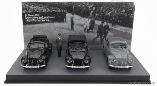 VOLKSWAGEN- SET 3X BEETLE KAFER KDF-WAGENS PRESENTATION 26-MAY-1938