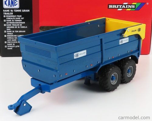 KANE  TRAILER CARRELLO CASSONE RIBALTABILE 2-ASSI  BLUE YELLOW