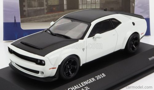 DODGE  CHALLENGER SRT DEMON V8 6.2L COUPE 2018  WHITE BLACK