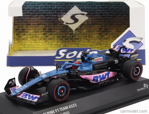 ALPINE  F1  A523 TEAM BWT ALPINE N 31 3rd MONACO GP 2023 ESTEBAN OCON  BLUE PINK