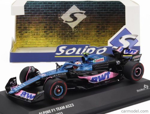 ALPINE  F1  A523 TEAM BWT ALPINE N 10 3rd DUTCH GP 2023 PIERRE GASLY  BLUE PINK