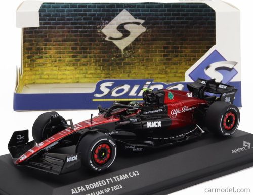 ALFA ROMEO  F1  C43 TEAM STAKE N 24 AUSTRALIAN GP 2023 GUANYU ZHOU  BLACK RED