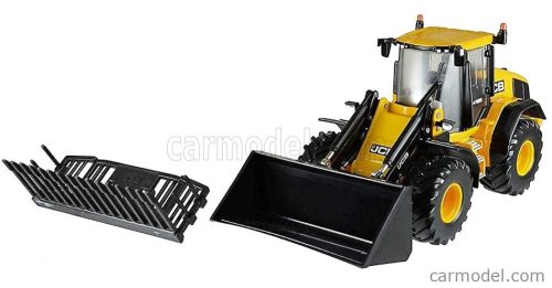 JCB  4195 RUSPA GOMMATA TRACTOR - SCRAPER  YELLOW BLACK