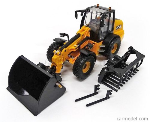 JCB  TM420 RUSPA GOMMATA TRACTOR - SCRAPER  YELLOW BLACK