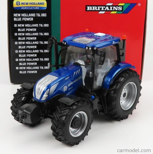 NEW HOLLAND  T6.180 TRACTOR BLUE POWER 2018  BLUE