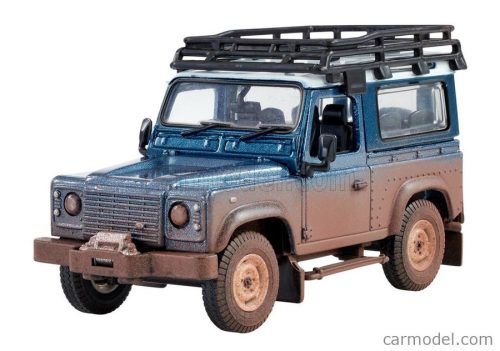 LAND ROVER  LAND DEFENDER 90 MUDDY (DIRTY VERSION) 1984  BLUE MET