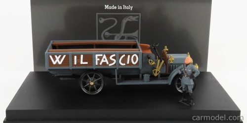 FIAT  18BL TRUCK - W IL FASCIO - LA MARCIA SU ROMA 22 OTTOBRE 1922 WITH FIGURES