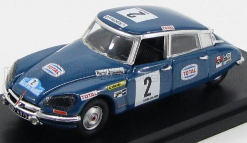 CITROEN  DS21 N 2 4th RALLY MAROCCO 1971 BOB NEIRET - JACQUES TERRAMORSI  BLUE